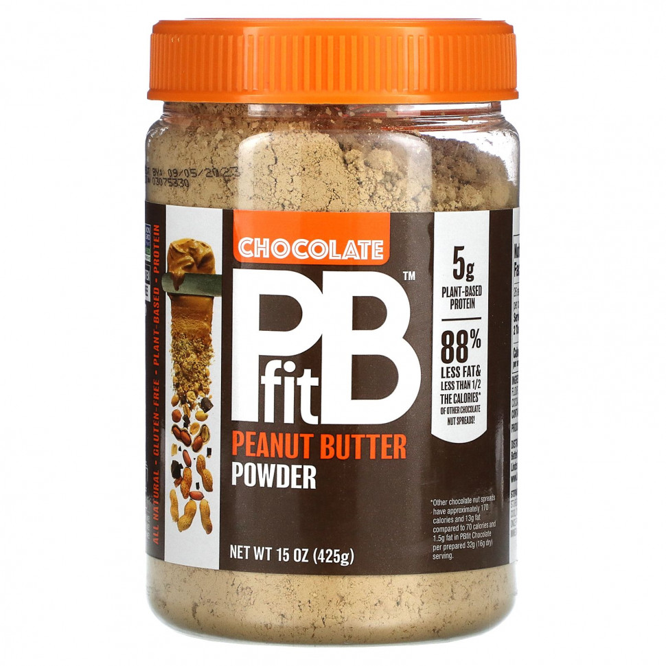 ���� ������ (Iherb) PBfit, ���������� ����� � �������, �������, 425 � (15 �����), ������ �� 2360 ���
