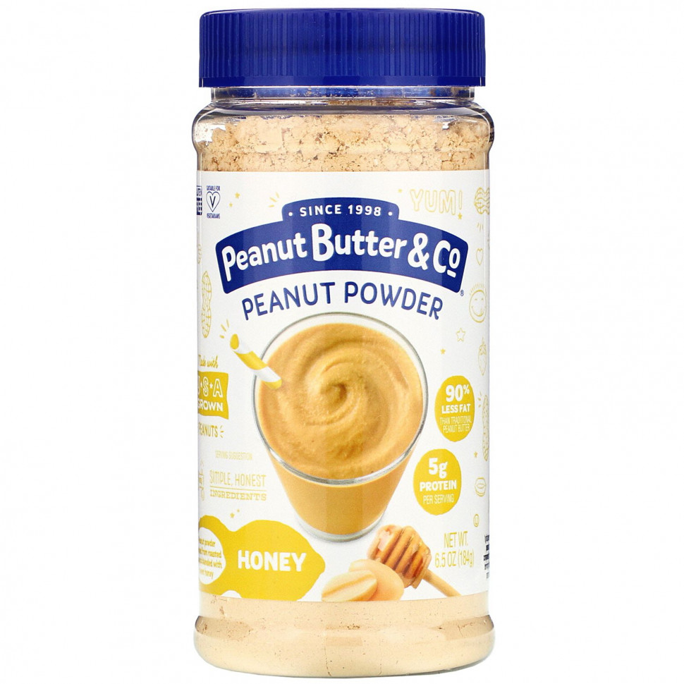 ���� ������ (Iherb) Peanut Butter & Co., ���������� �������, ���, 6,5 ����� (184 �), ������ �� 1390 ���