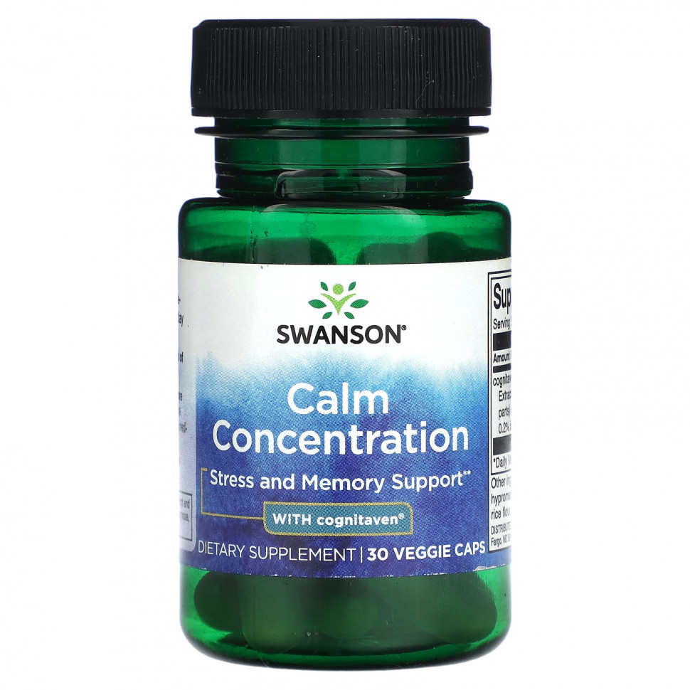 ���� ������ (Iherb) Swanson, ������������� ������������ � Cognitaven, 30 ������������ ������, ������ �� 3080 ���