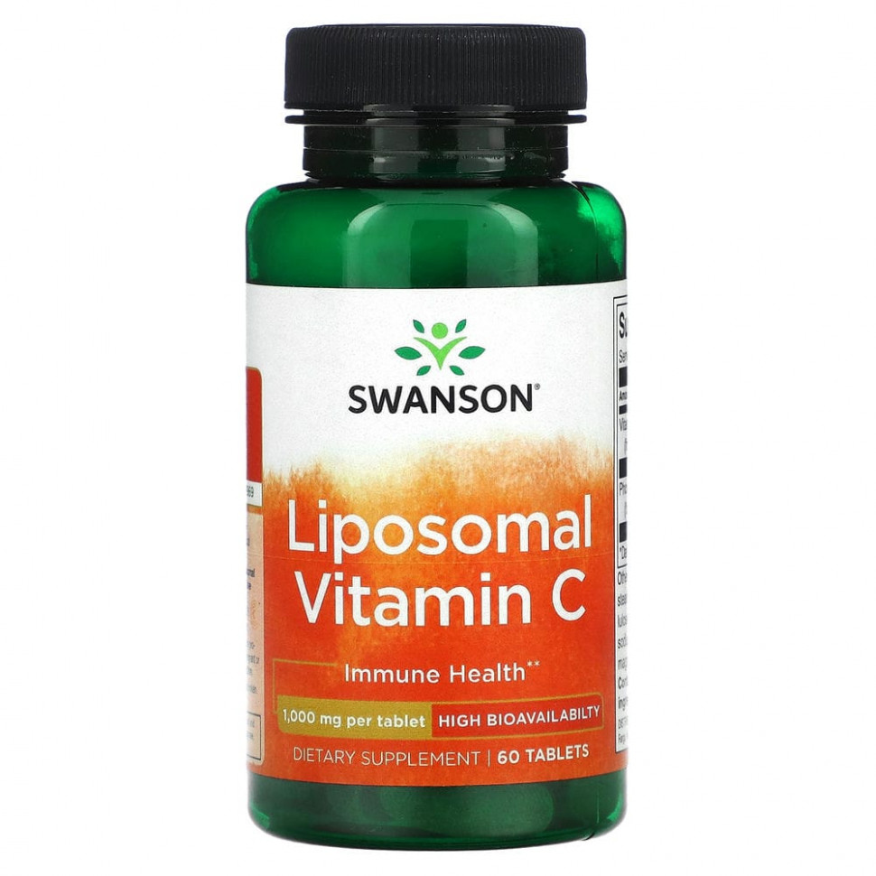���� ������ (Iherb) Swanson, ������������� ������� C, 1000 ��, 60 ��������, ������ �� 5010 ���