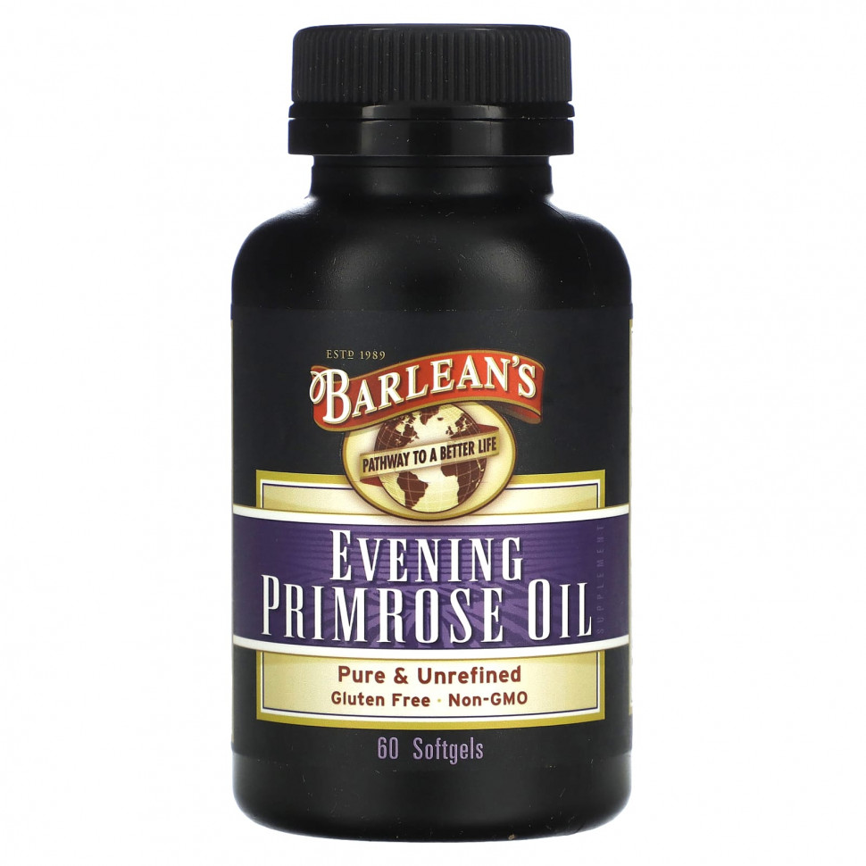 ���� ������ (Iherb) Barlean's, ����� ������� ��������, 60 ������ ��������, ������ �� 3630 ���
