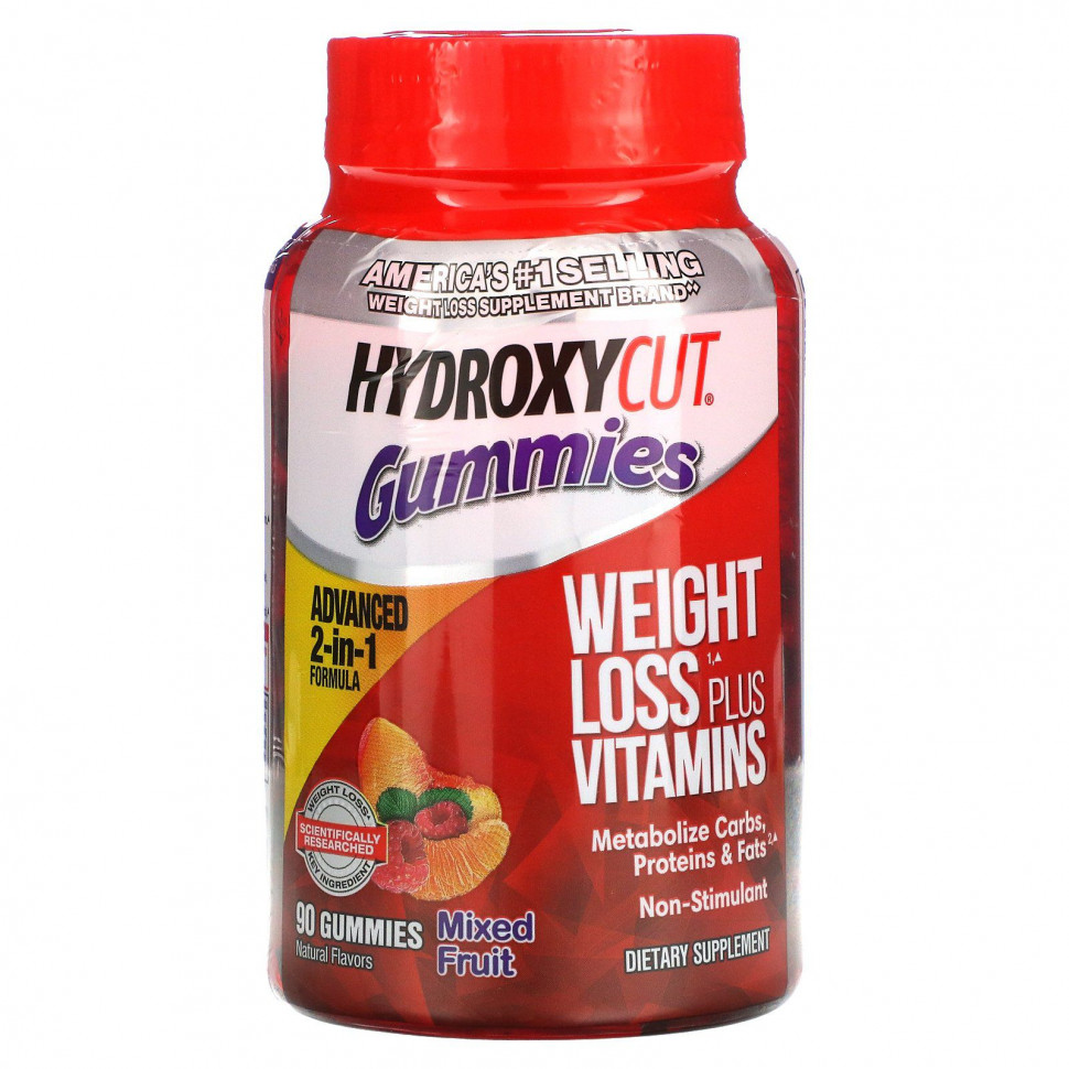 ���� ������ (Iherb) Hydroxycut, Gummies, ��������� �������, 90 ����������� ������, ������ �� 4500 ���