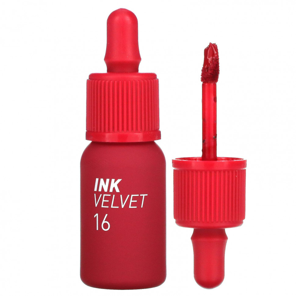 ���� ������ (Iherb) Peripera, ���� ��� ��� Ink Velvet, 16 Heart Fuchsia Pink, 0,14 ����� (4 �), ������ �� 1570 ���