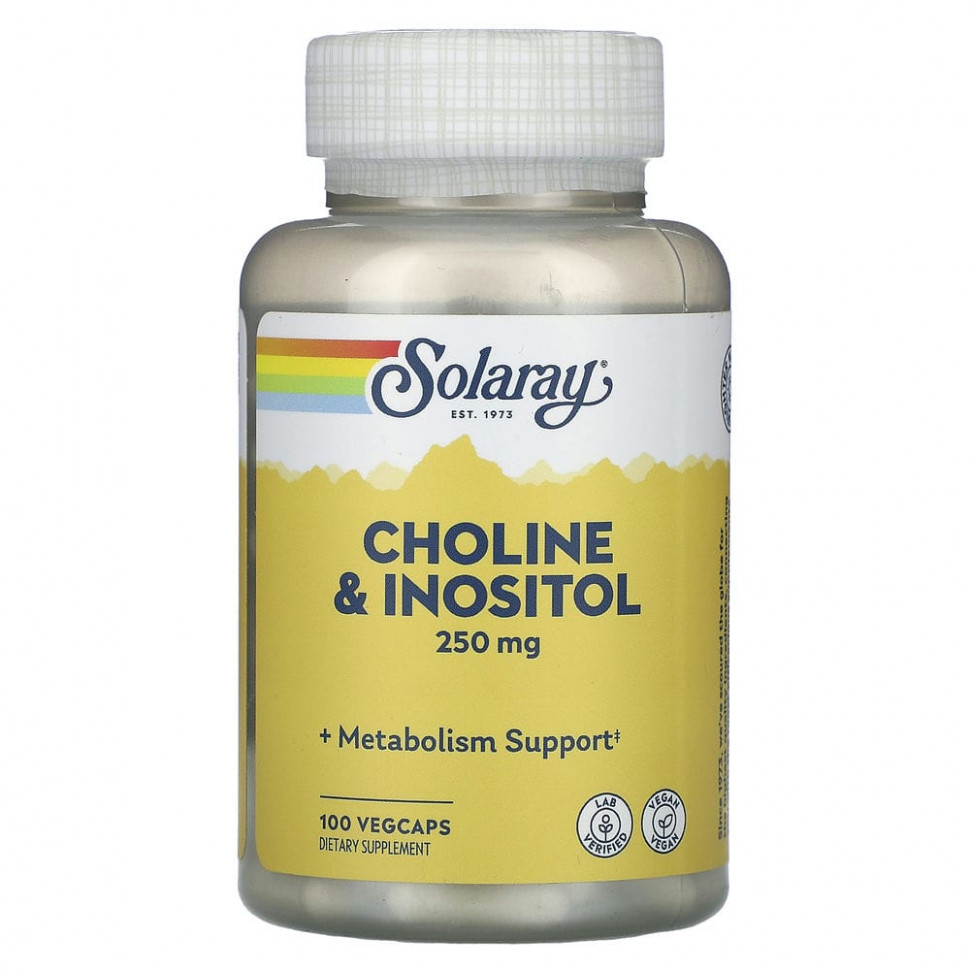 ���� ������ (Iherb) Solaray, ����� � ��������, 250 ��, 100 ������������ ������, ������ �� 2150 ���