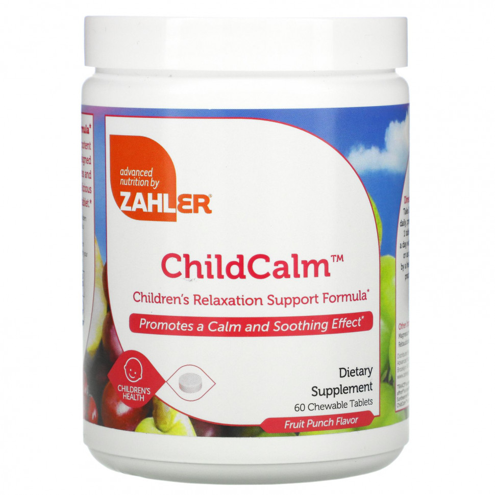 ���� ������ (Iherb) Zahler, ChildCalm, ������� ��� ��������� ������������ �����, ��������� ����, 60 ����������� ��������, ������ �� 5860 ���