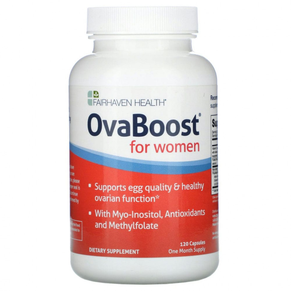 ���� ������ (Iherb) Fairhaven Health, OvaBoost ��� �������� ��������, 120 ������, ������ �� 6410 ���