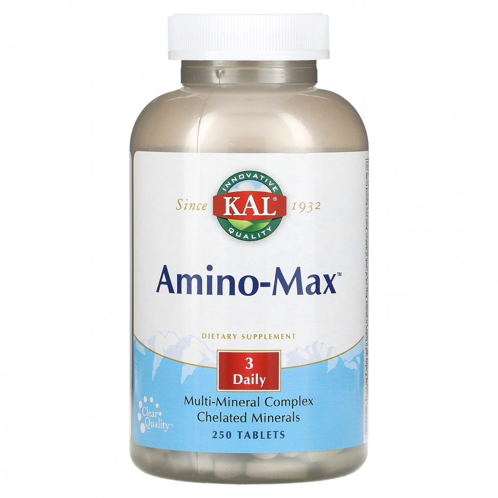 ���� ������ (Iherb) KAL, Amino-Max, 250 Tablets, ������ �� 4040 ���