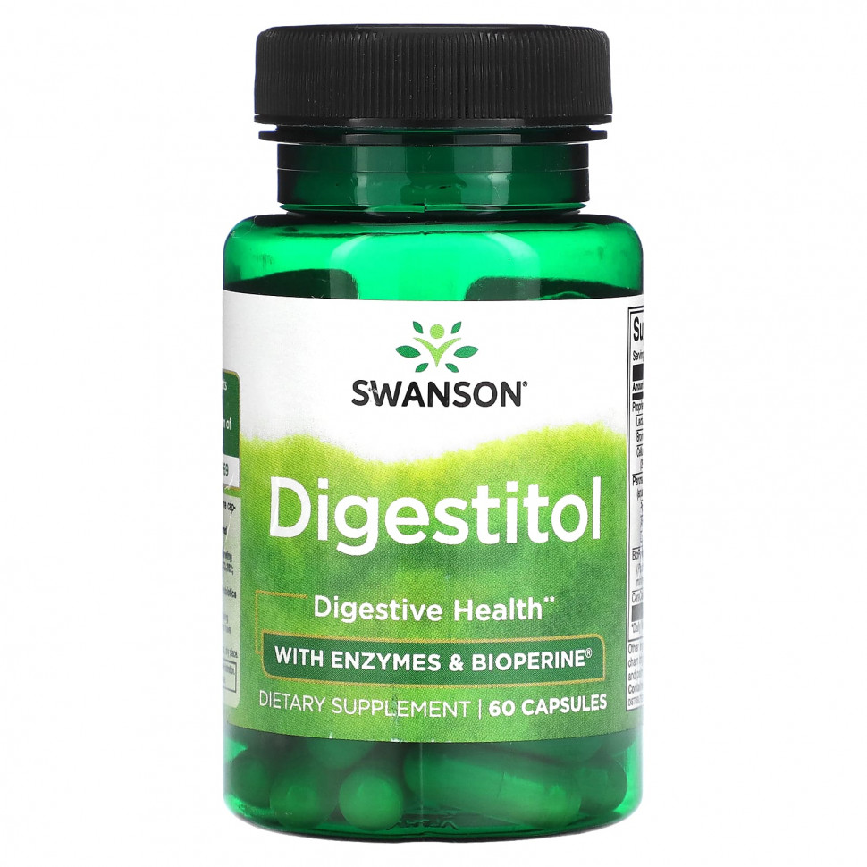 ���� ������ (Iherb) Swanson, ���������� � ���������� � ����������, 60 ������, ������ �� 1340 ���