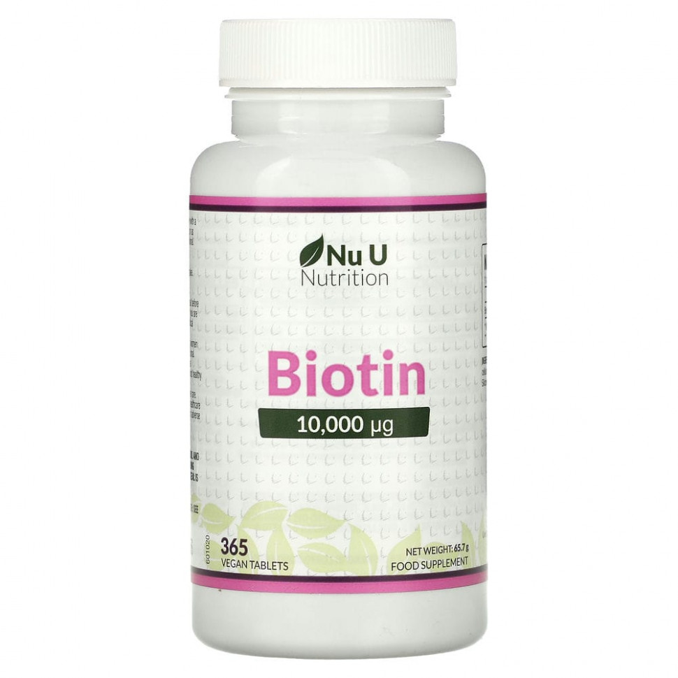 ���� ������ (Iherb) Nu U Nutrition, ������, 10 000 ���, 365 ������������ ��������, ������ �� 3630 ���
