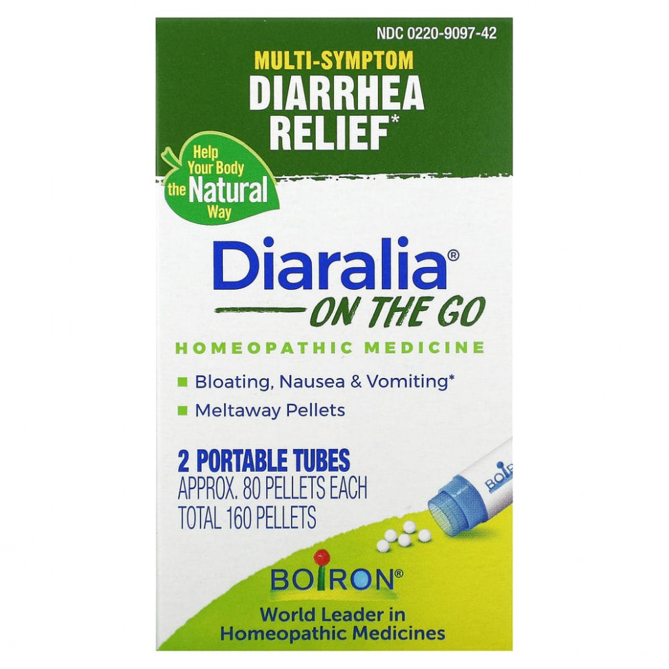 ���� ������ (Iherb) Boiron, Diaralia On The Go, 2 ���������� ������, �����. 80 ������ ������, ������ �� 2210 ���