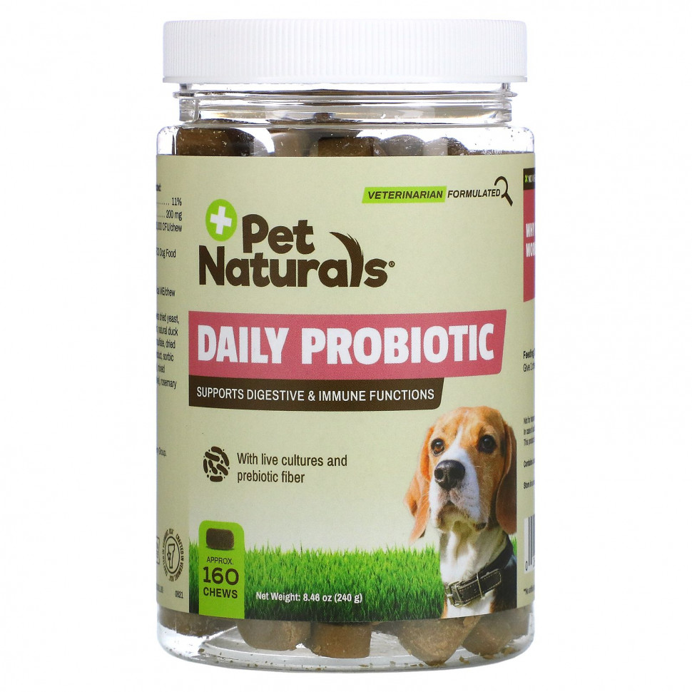 ���� ������ (Iherb) Pet Naturals of Vermont, ��������� ��� ����������� ������, ��� �����, ����� 160 ����������� ��������, 240 � (8,48 �����), ������ �� 4150 ���