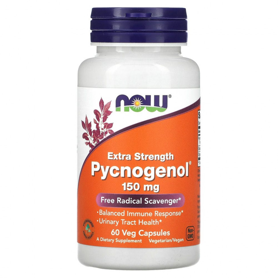 ���� ������ (Iherb) NOW Foods, ���������� ���������� ����, 150 ��, 60 ������������ ������, ������ �� 12270 ���