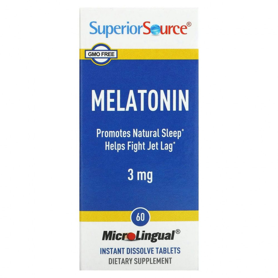 ���� ������ (Iherb) Superior Source, ���������, 3 ��, 60 ��������, ������ �� 1290 ���