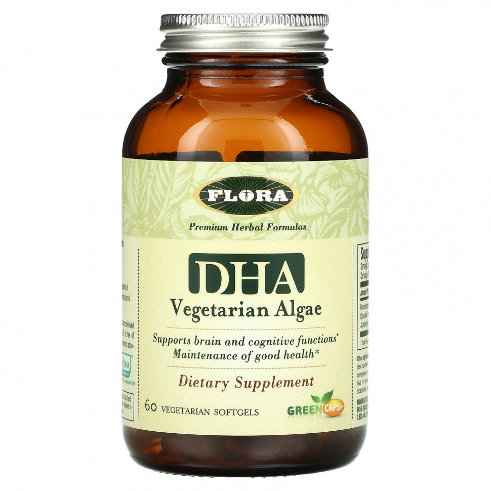 ���� ������ (Iherb) Flora, ��� �� ����������, 60 �������������� ������ ����������� ������, ������ �� 5840 ���