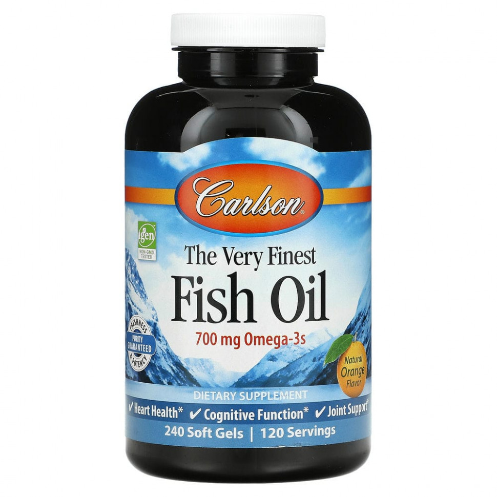 ���� ������ (Iherb) Carlson Labs, ����� ������ ����� ���, ����������� ������������ ����, 350 ��, 240 ������ ��������, ������ �� 4940 ���