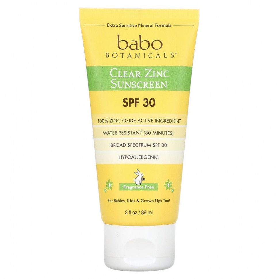   (Iherb) Babo Botanicals,     ,   , SPF 30,  , 89  (3 . ),   3830 