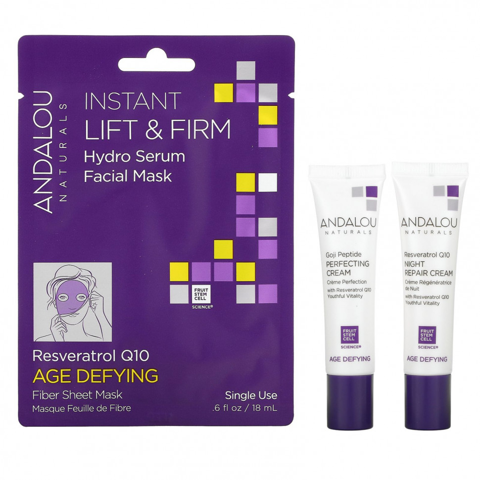 ���� ������ (Iherb) Andalou Naturals, Age Defying Day To Night, ����� �� 3 ���������, ������ �� 1840 ���