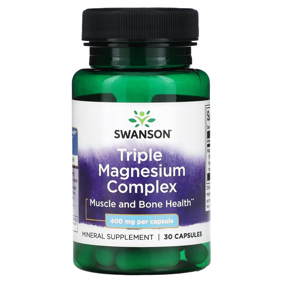 ���� ������ (Iherb) Swanson, ������� �������� ������, 400 ��, 30 ������, ������ �� 590 ���