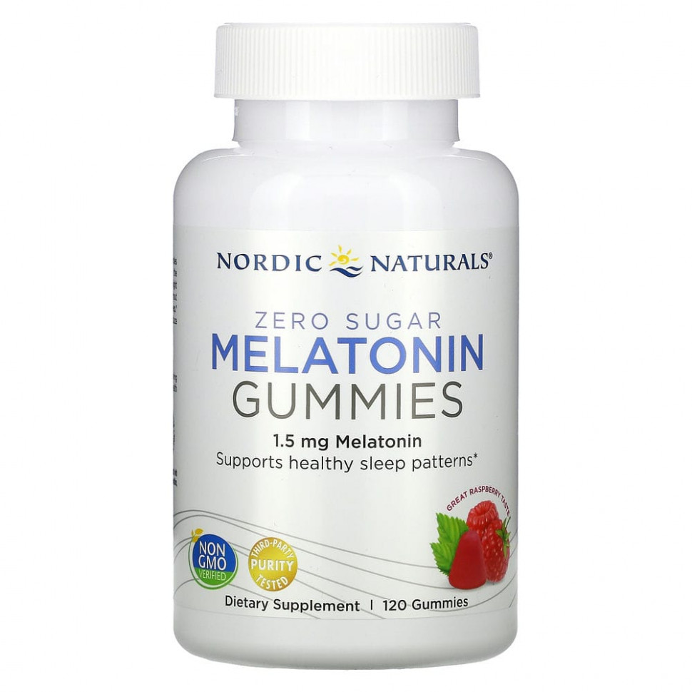 ���� ������ (Iherb) Nordic Naturals, ����������� ���������� � ����������� ��� ������, ������, 1,5 ��, 120 ����������� ��������, ������ �� 5870 ���