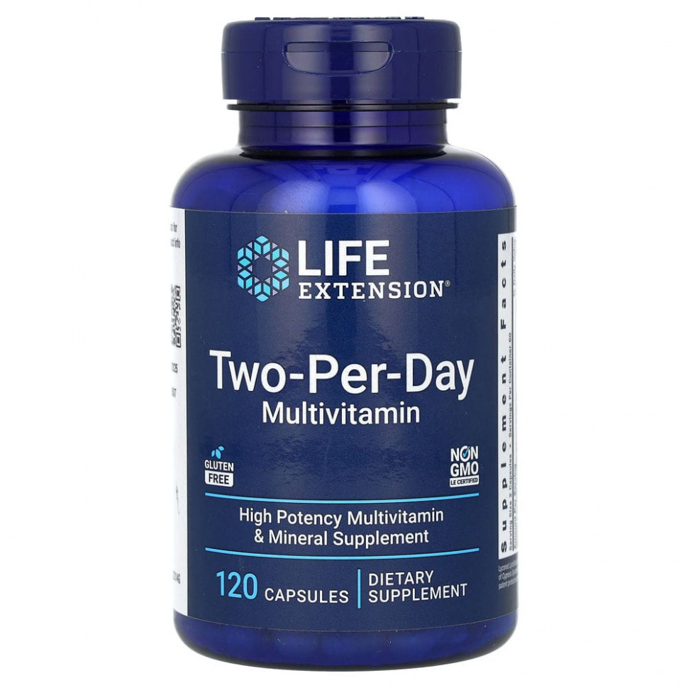 ���� ������ (Iherb) Life Extension, �������������� ��� ������ ��� ���� � ����, 120 ������, ������ �� 3850 ���