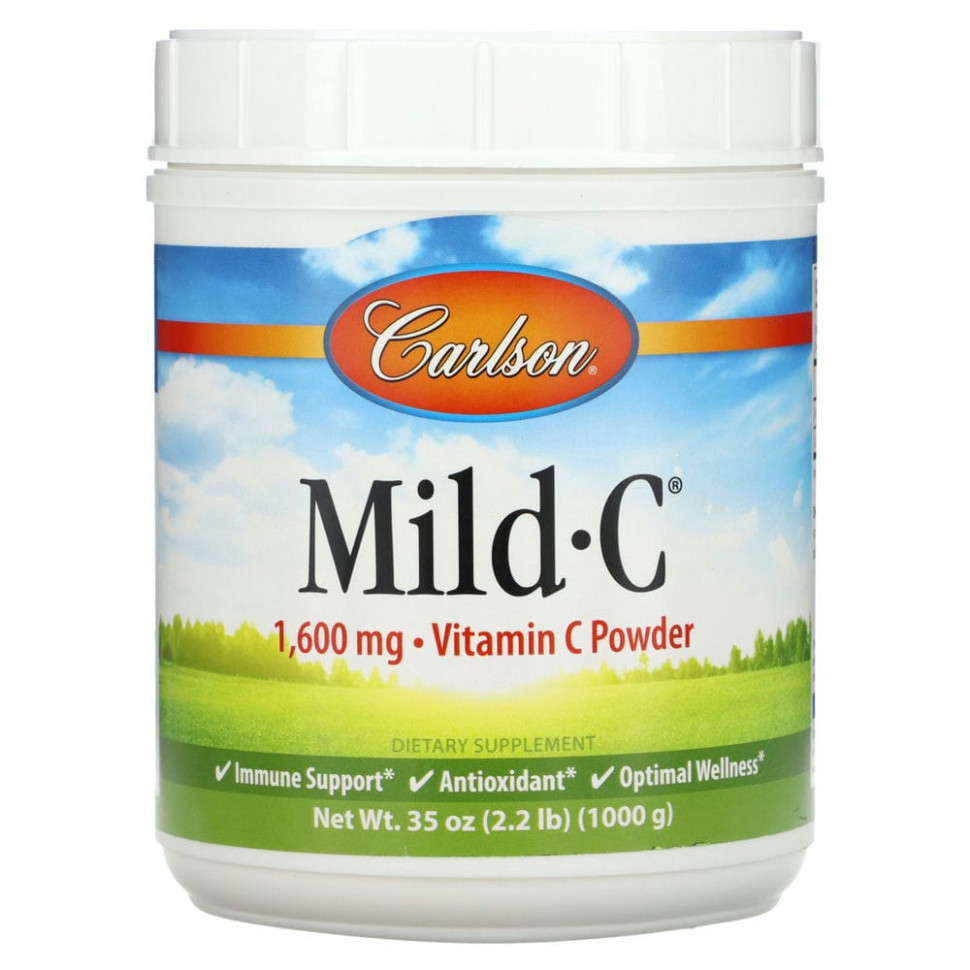 ���� ������ (Iherb) Carlson, Mild-C, ������� C � ����������, 35 ����� (1000 �), ������ �� 13940 ���