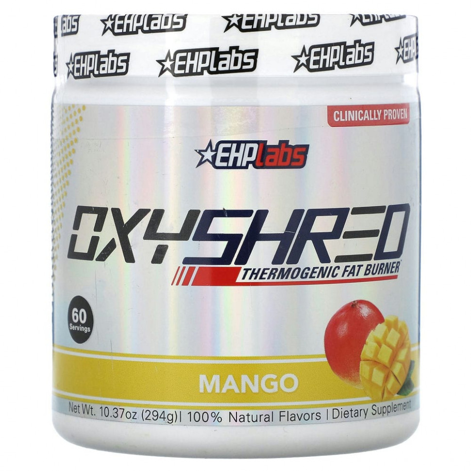 ���� ������ (Iherb) EHPlabs, OxyShred, ����������� �������� ��� �������� ����, �����, 294 � (10,37 �����), ������ �� 9620 ���