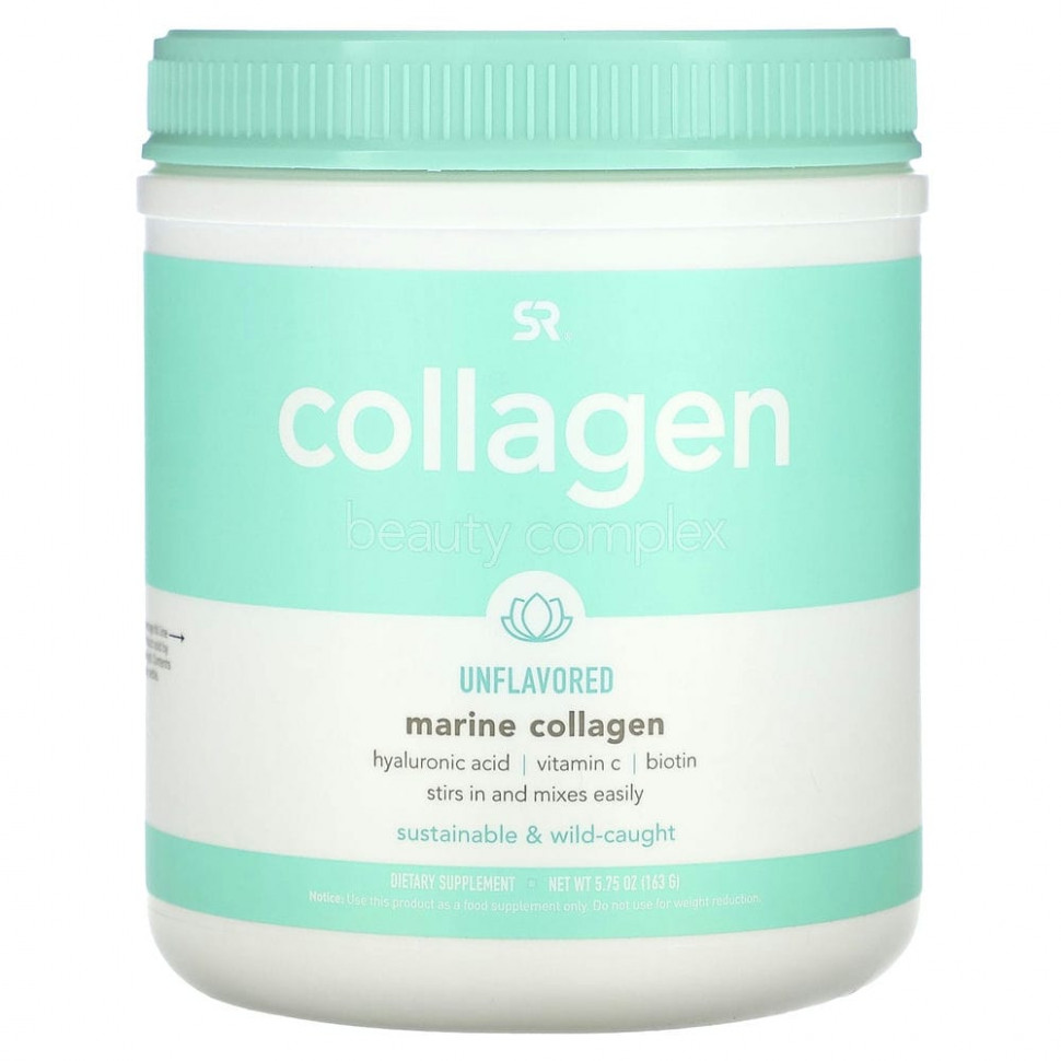 ���� ������ (Iherb) Sports Research, �������� Collagen Beauty, ������� ��������, � ����������� ������, 163 � (5,75 �����), ������ �� 4980 ���