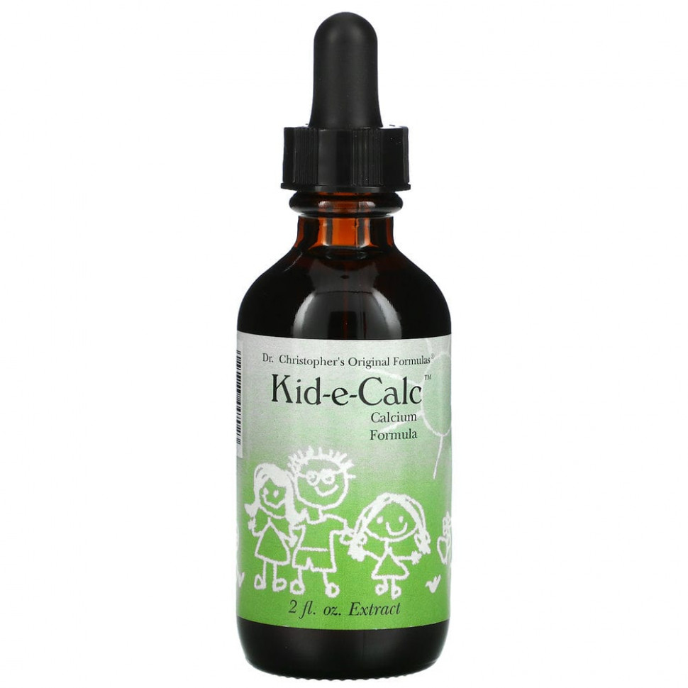 ���� ������ (Iherb) Christopher's Original Formulas, Kid-e-Calc, ���������� �������, 2 ������ �����, ������ �� 2790 ���