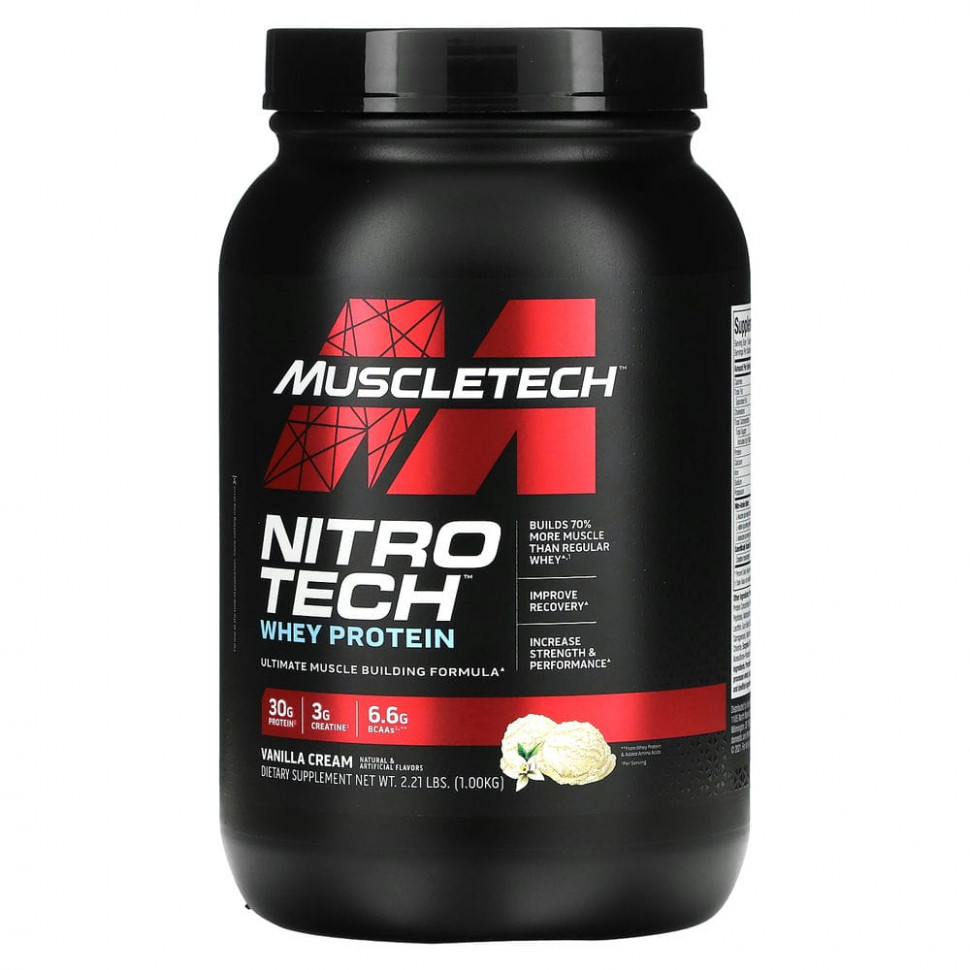   (Iherb) Muscletech, Nitro Tech,   +      ,  , 907  (2 ),   7250 