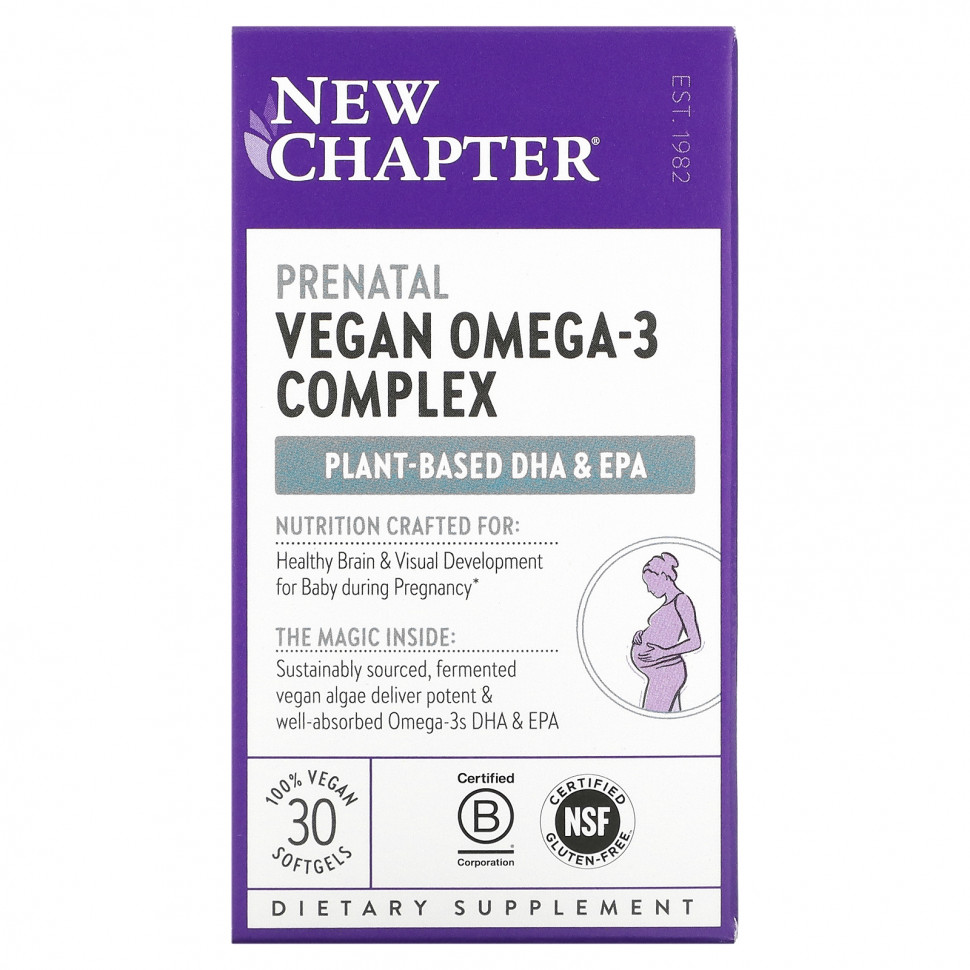 ���� ������ (Iherb) New Chapter, ��������� �������� � �����-3 ��� ����������, 30 ��������� ������, ������ �� 5170 ���