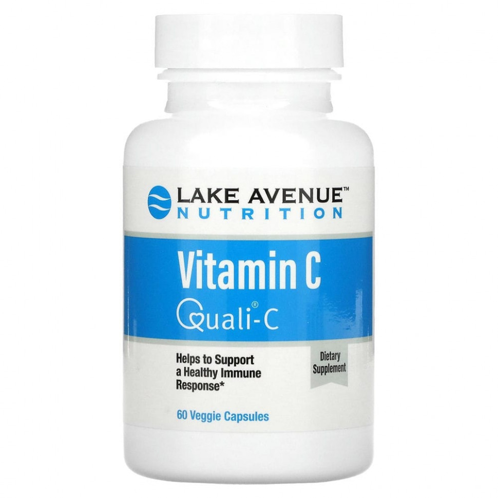 ���� ������ (Iherb) Lake Avenue Nutrition, ������� C, � Quali-C, 1000 ��, 60 ������������ ������, ������ �� 1360 ���