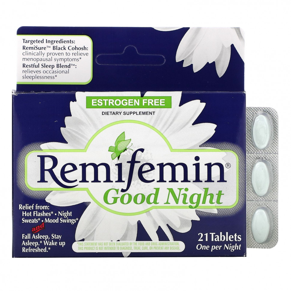 ���� ������ (Iherb) Enzymatic Therapy, Remifemin, ������� ��� ���������� ���, 21 ��������, ������ �� 3530 ���