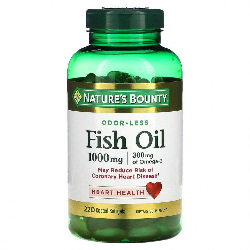 ���� ������ (Iherb) Nature's Bounty, ����� ���, 1000 ��, 220 ������ ��������, ������ �� 4960 ���