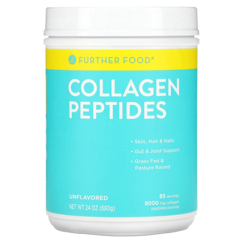 ���� ������ (Iherb) Further Food, ������� ���������, ��� �������, 8000 ��, 680 � (24 �����), ������ �� 11100 ���
