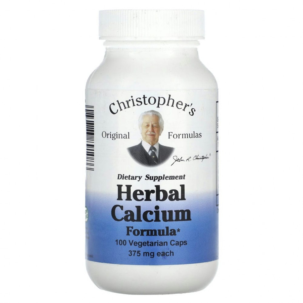���� ������ (Iherb) Christopher's Original Formulas, �������� ������� � ��������, 400 ��, 100 �������������� ������, ������ �� 3150 ���