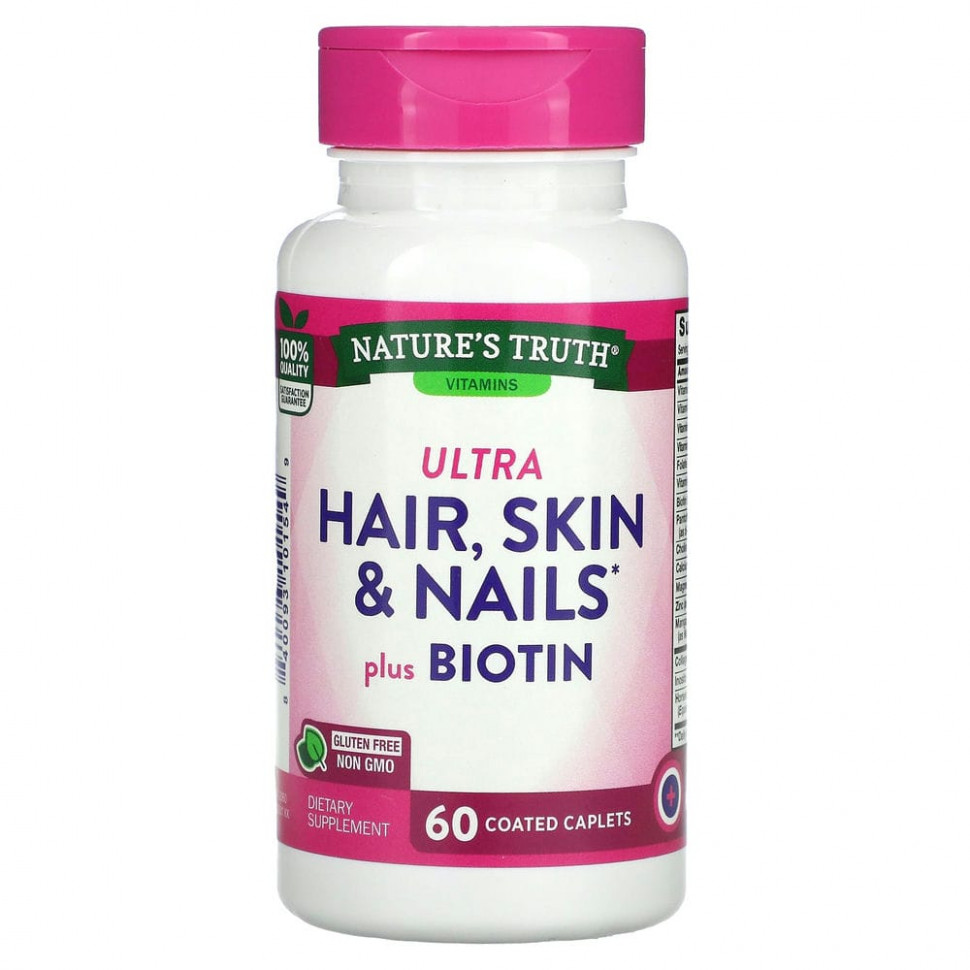���� ������ (Iherb) Nature's Truth, Ultra Hair, Skin & Nails ���� ������, 60 ������ � ��������, ������ �� 1950 ���