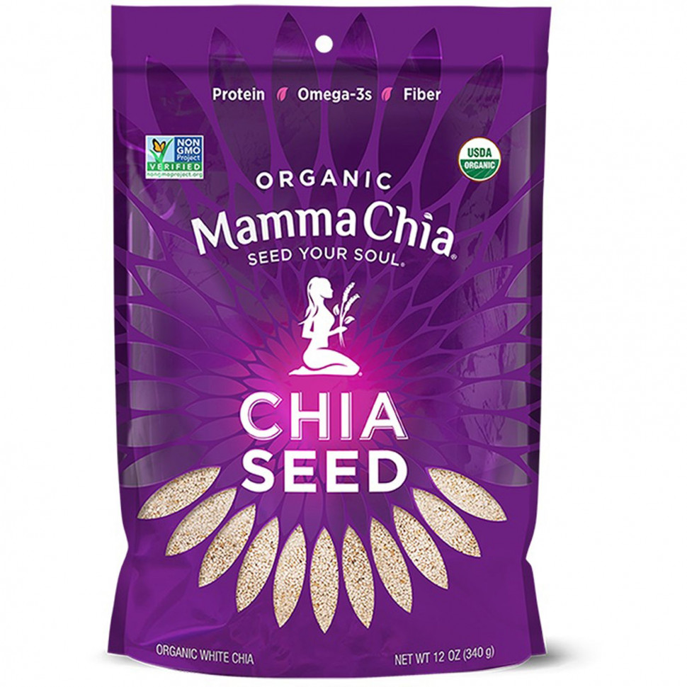 ���� ������ (Iherb) Mamma Chia, ������������ ����� ������ ���, 340 � (12 �����), ������ �� 1640 ���
