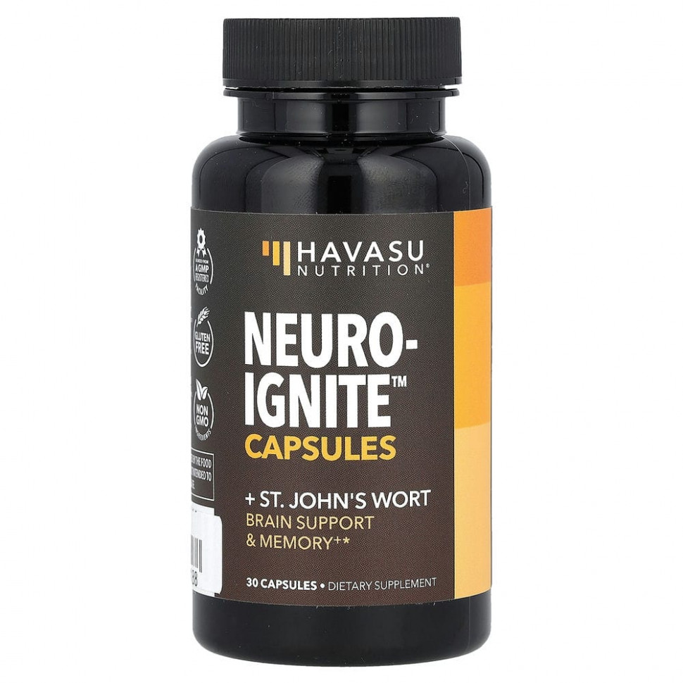 ���� ������ (Iherb) Havasu Nutrition, NeuroIGNITE, 30 ������, ������ �� 3710 ���
