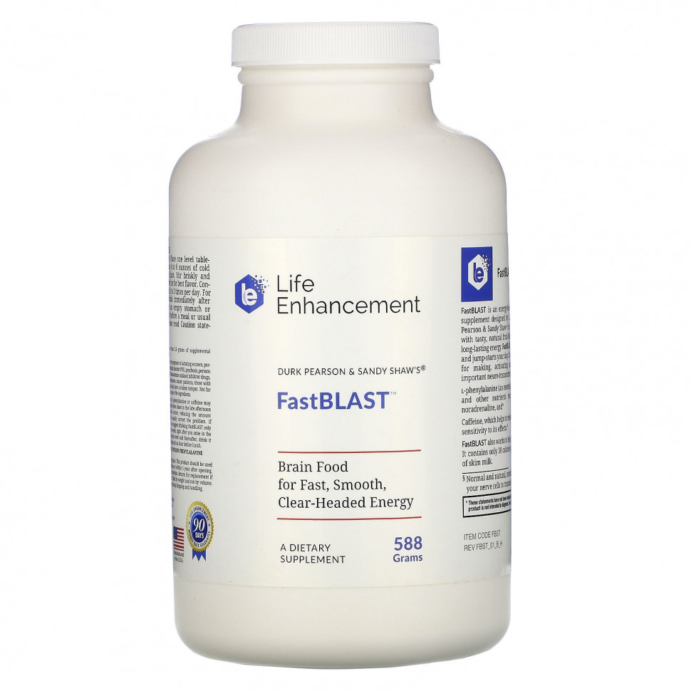 ���� ������ (Iherb) Life Enhancement, Durk Pearson & Sandy Shaw, FastBLAST, 588 �, ������ �� 8410 ���