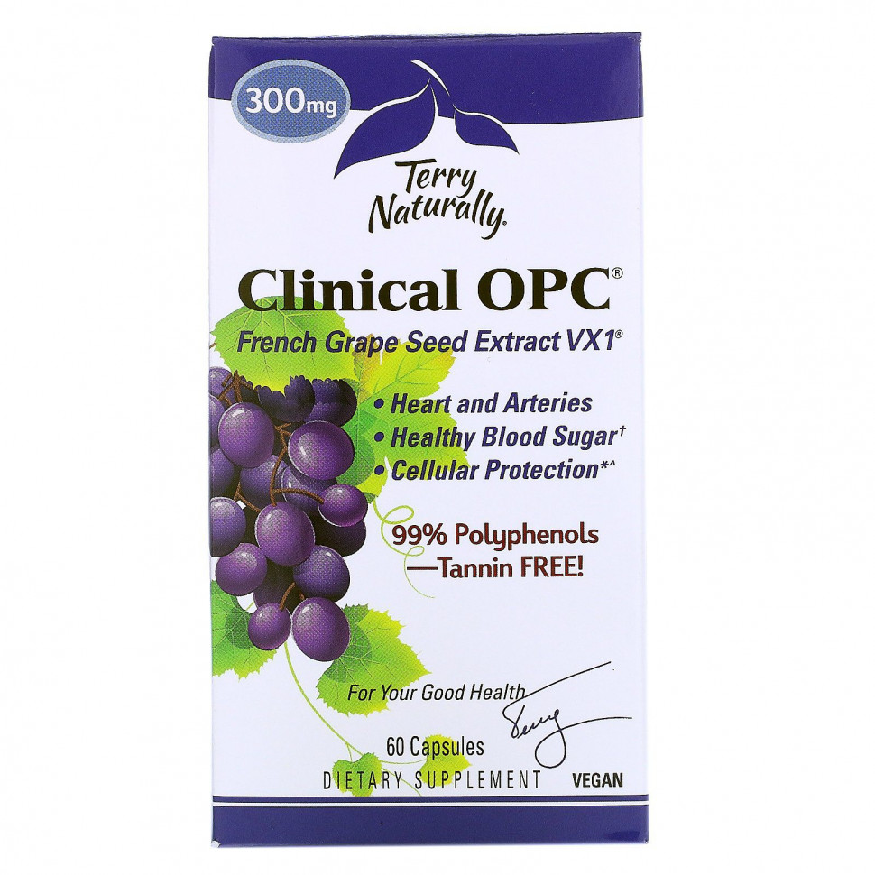   (Iherb) Terry Naturally, Clinical OPC, 300 , 60 ,   5440 