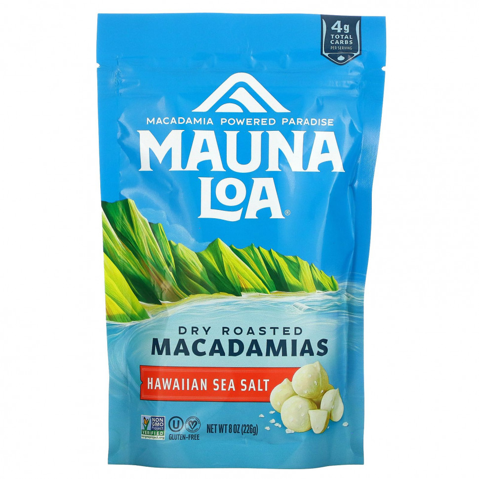   (Iherb) Mauna Loa, Dry Roasted Macadamias,   , 226  (8 ),   3100 