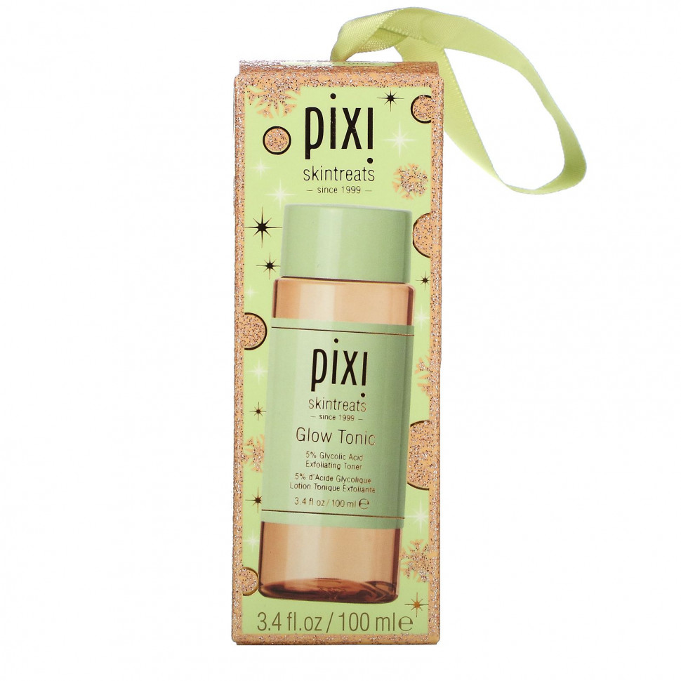 ���� ������ (Iherb) Pixi Beauty, Glow Tonic, Exfoliating Toner, Holiday Edition, 3.4 fl oz (100 ml), ������ �� 2780 ���