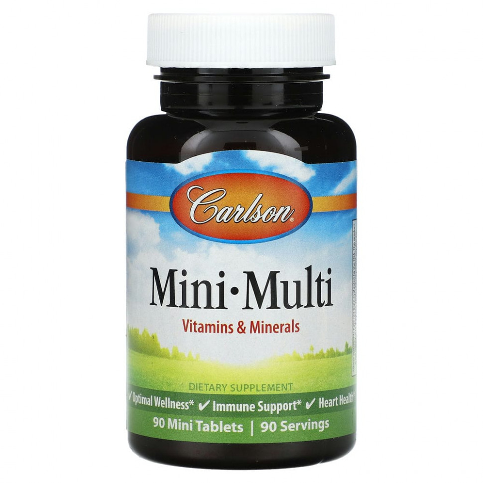 ���� ������ (Iherb) Carlson, Mini Multi, 90 ����-��������, ������ �� 3440 ���