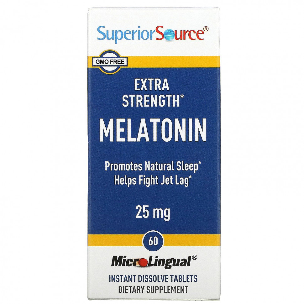 ���� ������ (Iherb) Superior Source, ��������� ���������� ���� ��������, 25 ��, 60 ����������������� �������� MicroLingual, ������ �� 3420 ���