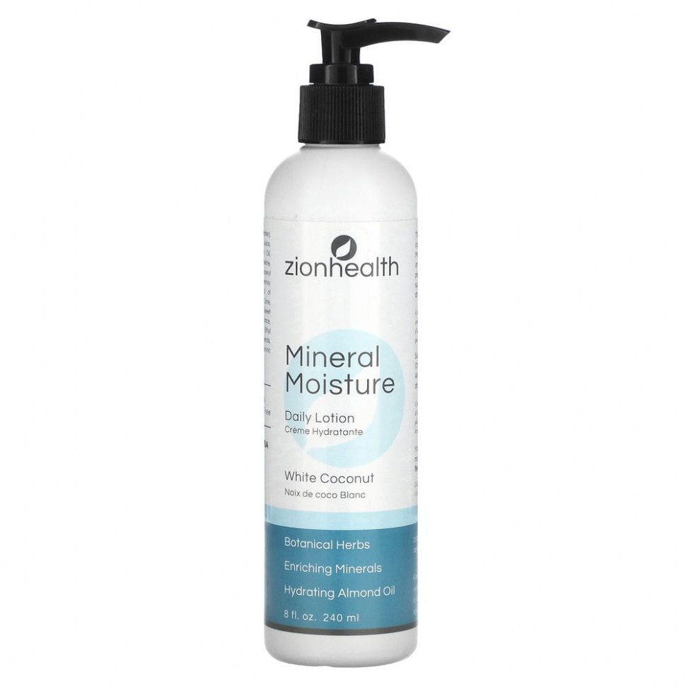 ���� ������ (Iherb) Zion Health, Mineral Moisture, ���������� ������, ����� �����, 240 �� (8 ����. �����), ������ �� 2470 ���