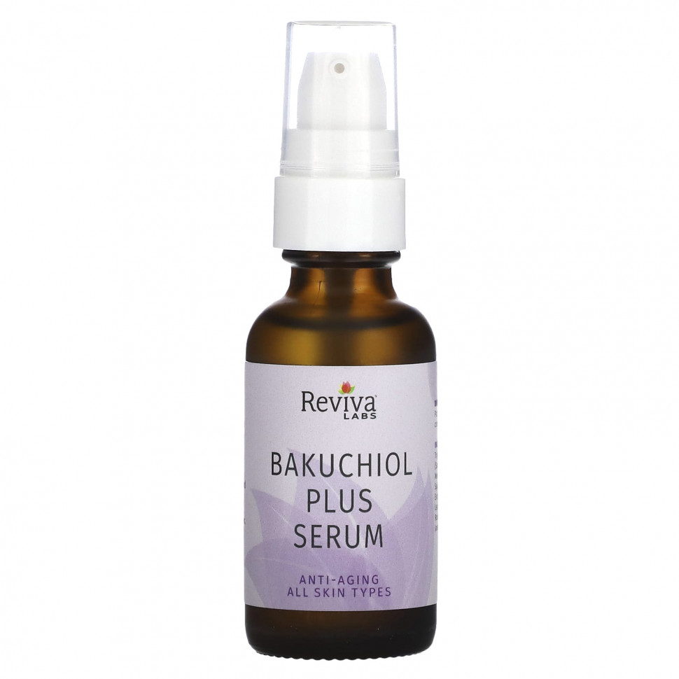 ���� ������ (Iherb) Reviva Labs, Bakuchiol Plus Serum, 1 fl oz (29.5 ml), ������ �� 4460 ���
