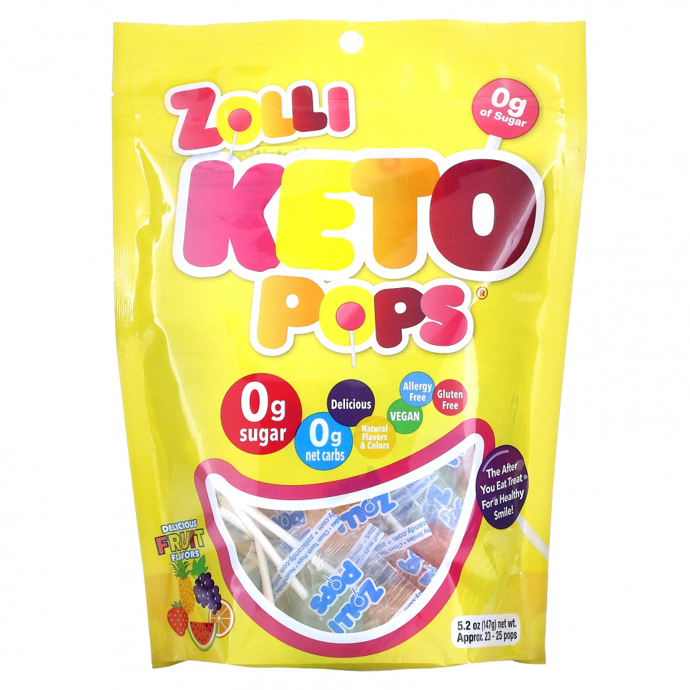   (Iherb) Zollipops, Keto Pops, , 147  (5,2 ),   1510 