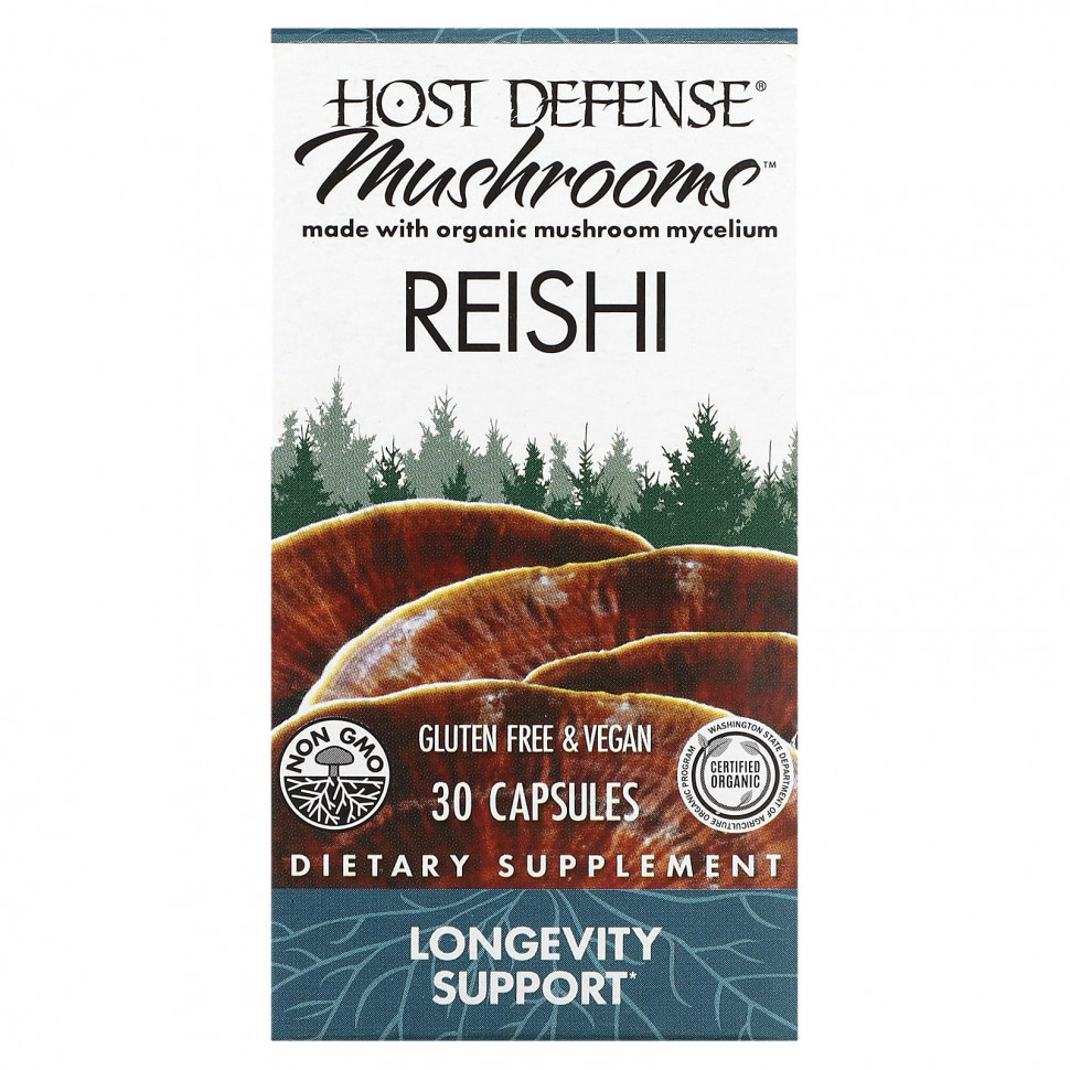 ���� ������ (Iherb) Fungi Perfecti Host Defense, �����, �����, 30 ������, ������ �� 3550 ���