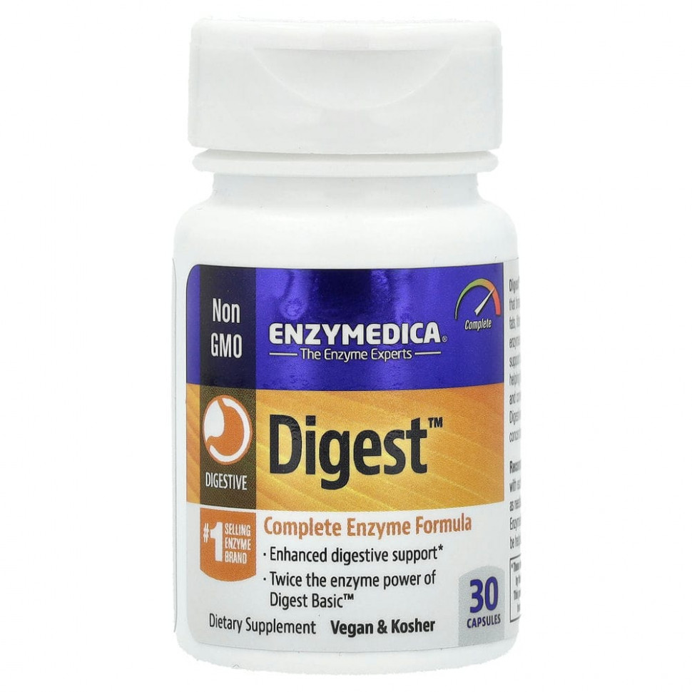 ���� ������ (Iherb) Enzymedica, Digest, ����������� ���������� �������, 30 ������, ������ �� 2090 ���