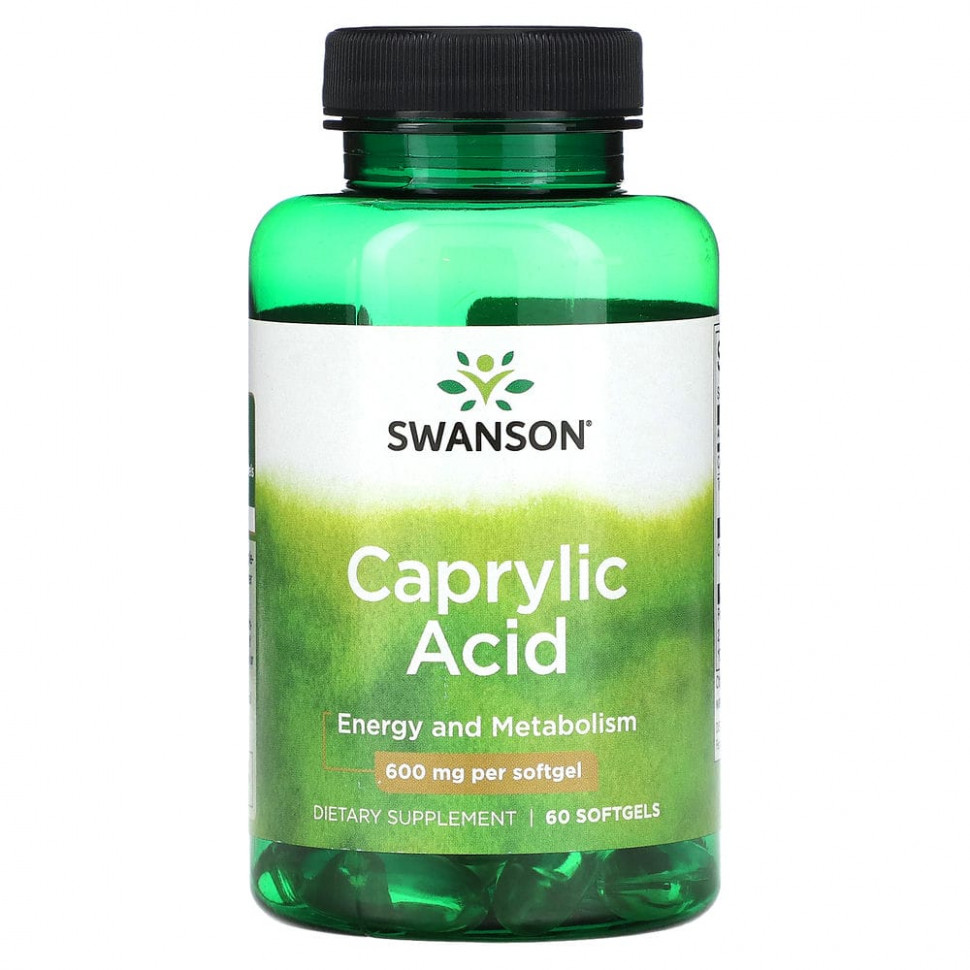 ���� ������ (Iherb) Swanson, ���������� �������, 600 ��, 60 ������ ��������, ������ �� 1240 ���